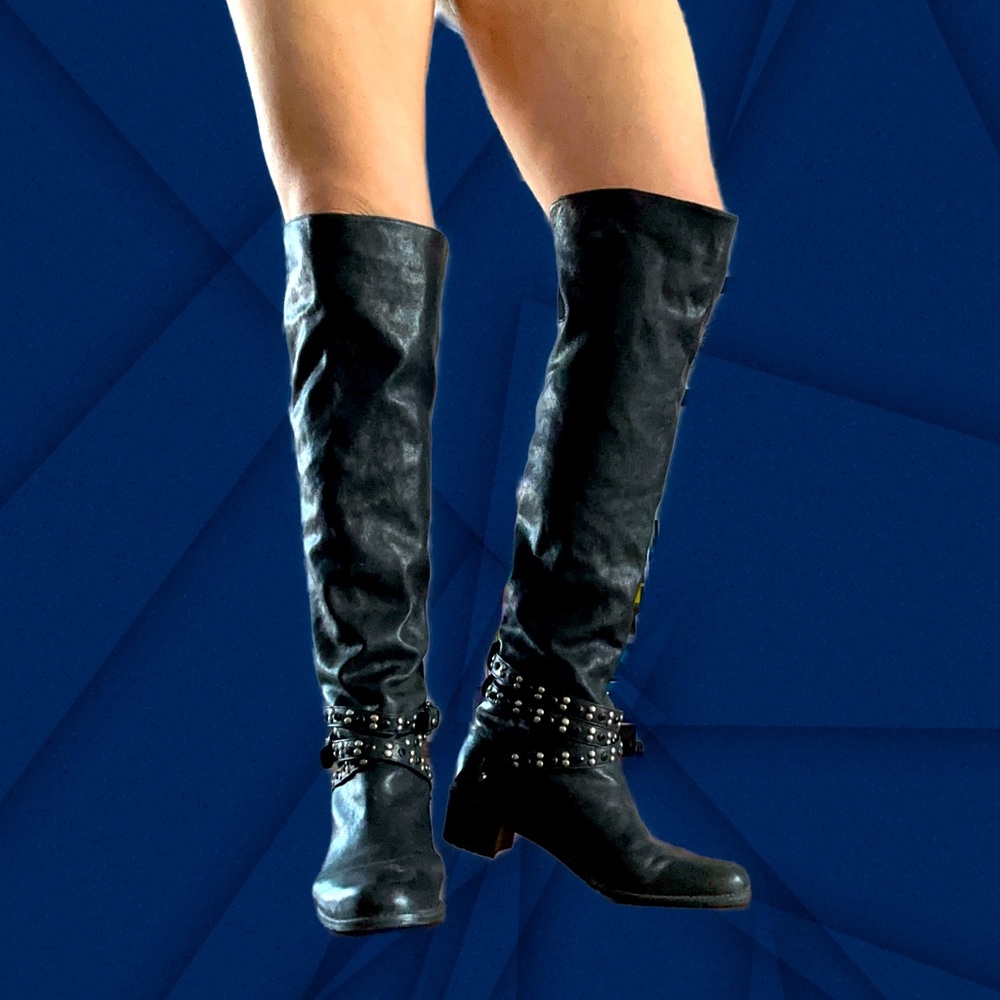 Stuart Weitzman *GENUINE LEATHER* vintage knee-high boots